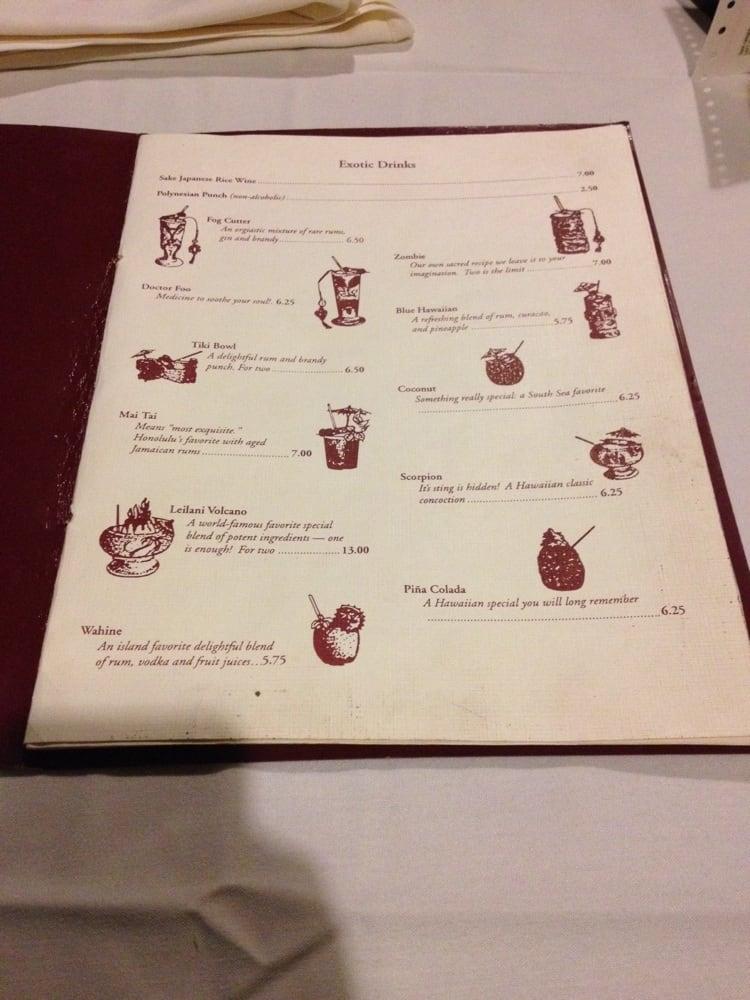 Menu at Fred's Szechuan Chinese Restaurant, Nevada City