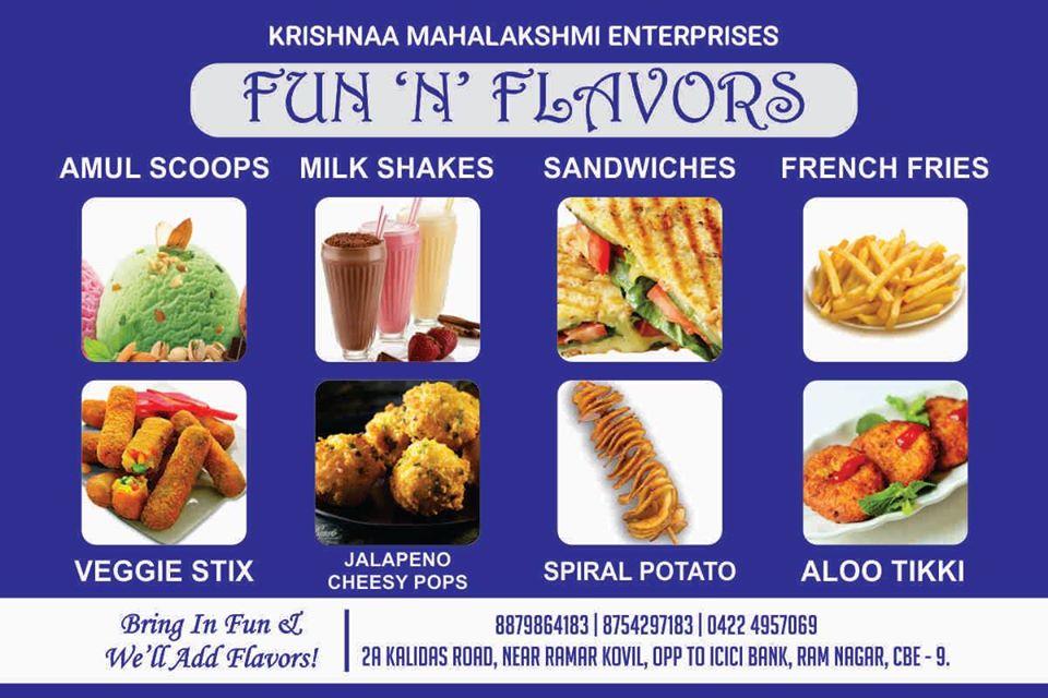 Amul Ice Cream menu