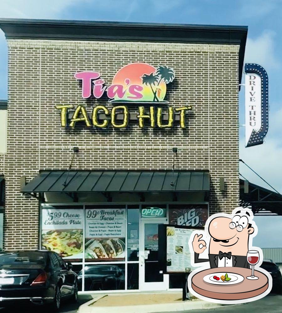 Tia's Taco Hut in New Braunfels Restaurant menu and reviews