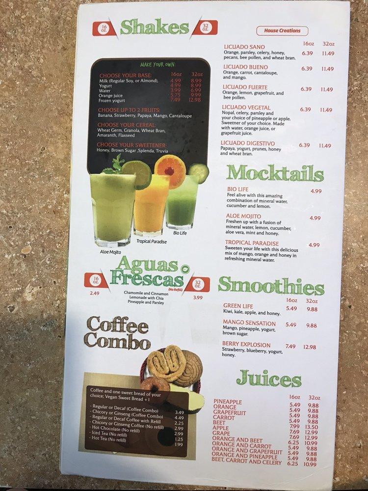 Carta del pub y bar El Quinto Sol, Laredo