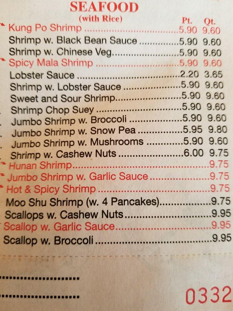 Menu at Good Flavor restaurant, Bridgeton