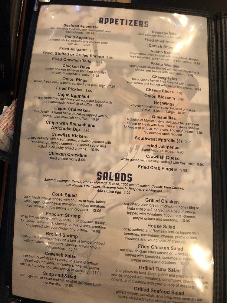 Menu at D C's Sports Bar & Steakhouse, Eunice