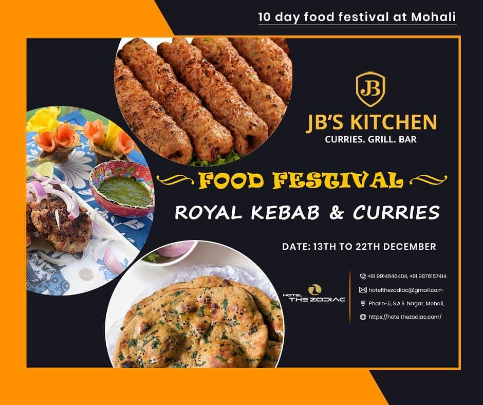 Menu at JB's Kitchen, Sahibzada Ajit Singh Nagar