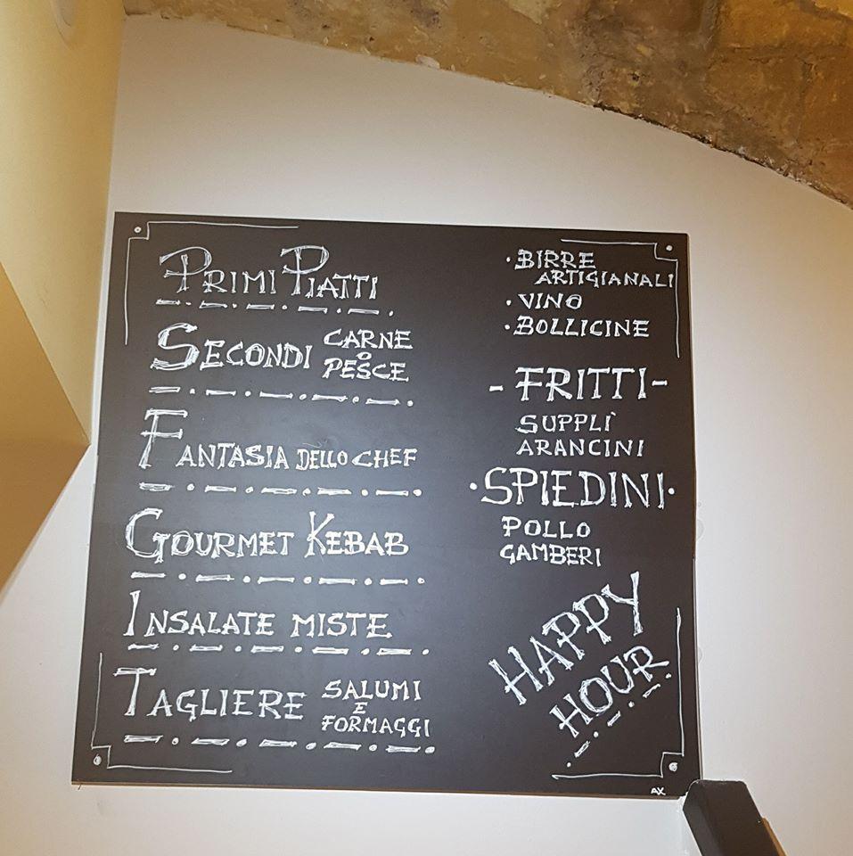 Menu at Quattro S.r.l.s. restaurant, Rome, Via Marche