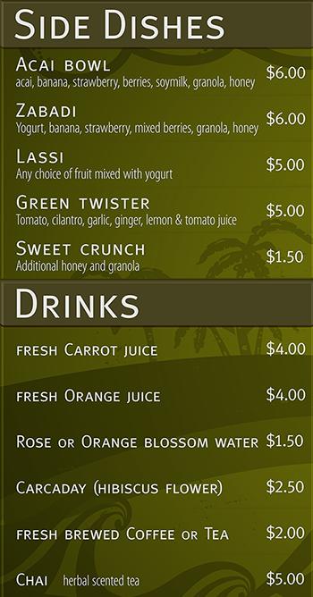 Menu at Da Spot pub & bar, Honolulu, S King St