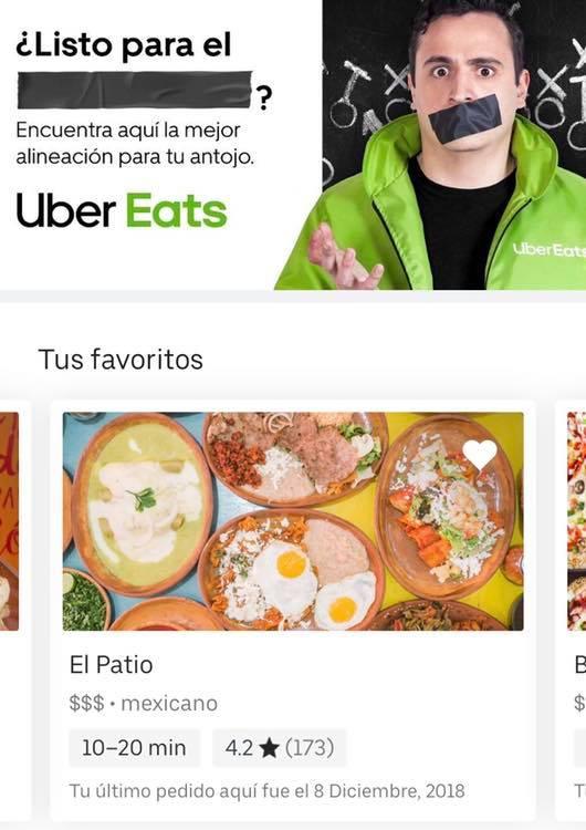 Carta del restaurante El Patio, Leon, Blvd. San Pedro 419