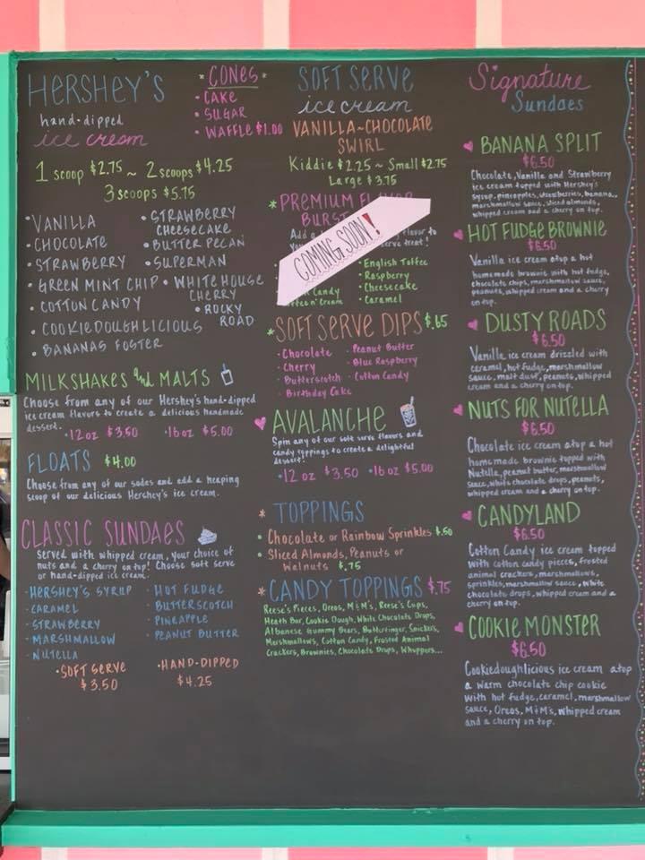 Menu at Dairy Rich restaurant, Palm Harbor