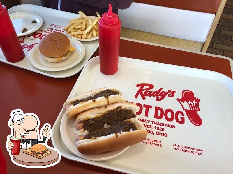 Rudy's Hot Dog, 4747 Glendale Ave in Toledo Restaurant menu and reviews