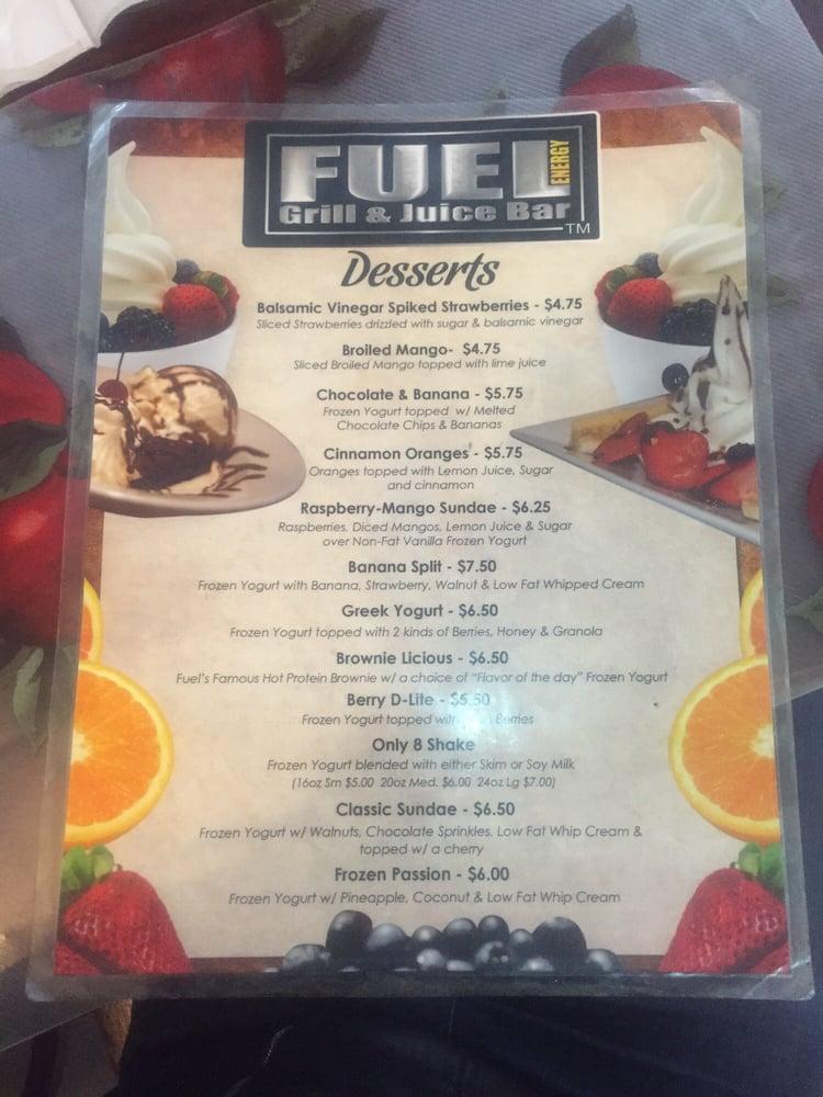 Menu at Fuel Fever pub & bar, New York City, 18th Ave