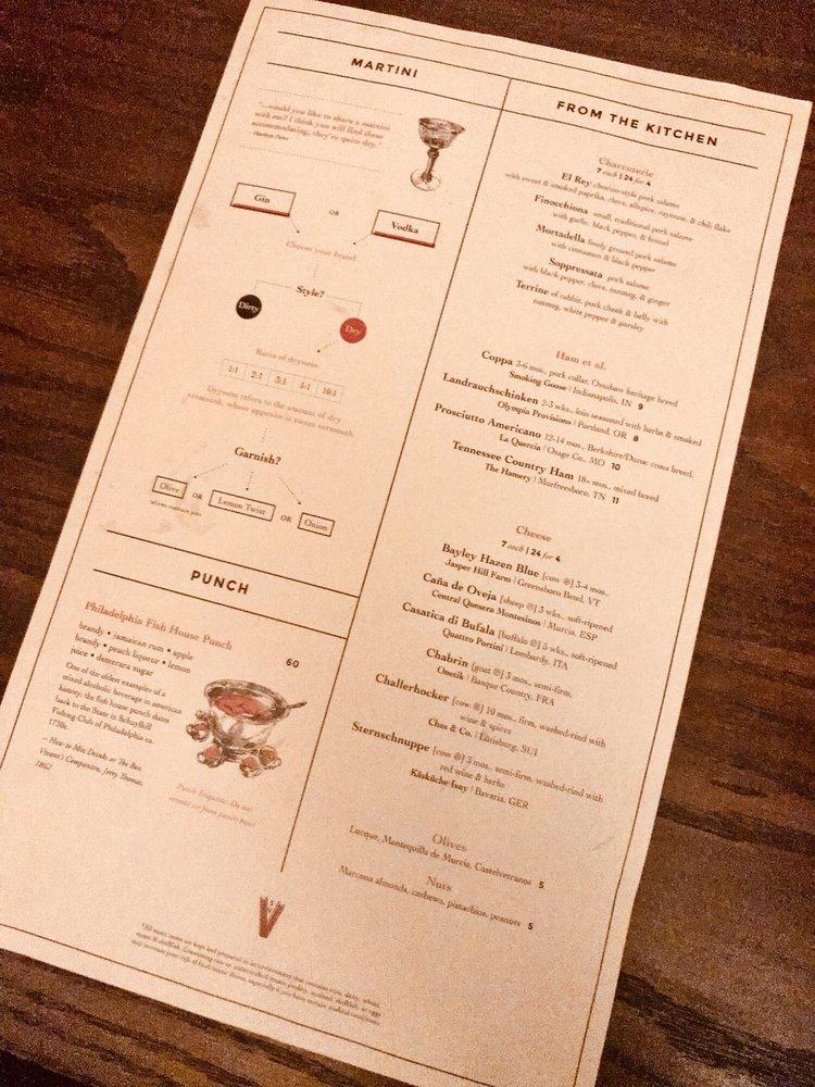Menu at Small Victory pub & bar, Austin