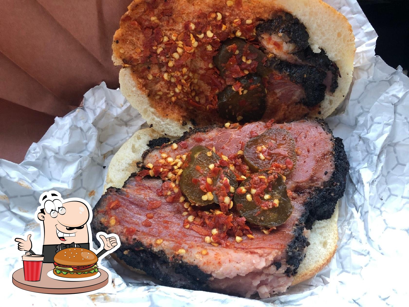 Red White & Que Smokehouse in Kearny Restaurant menu and reviews