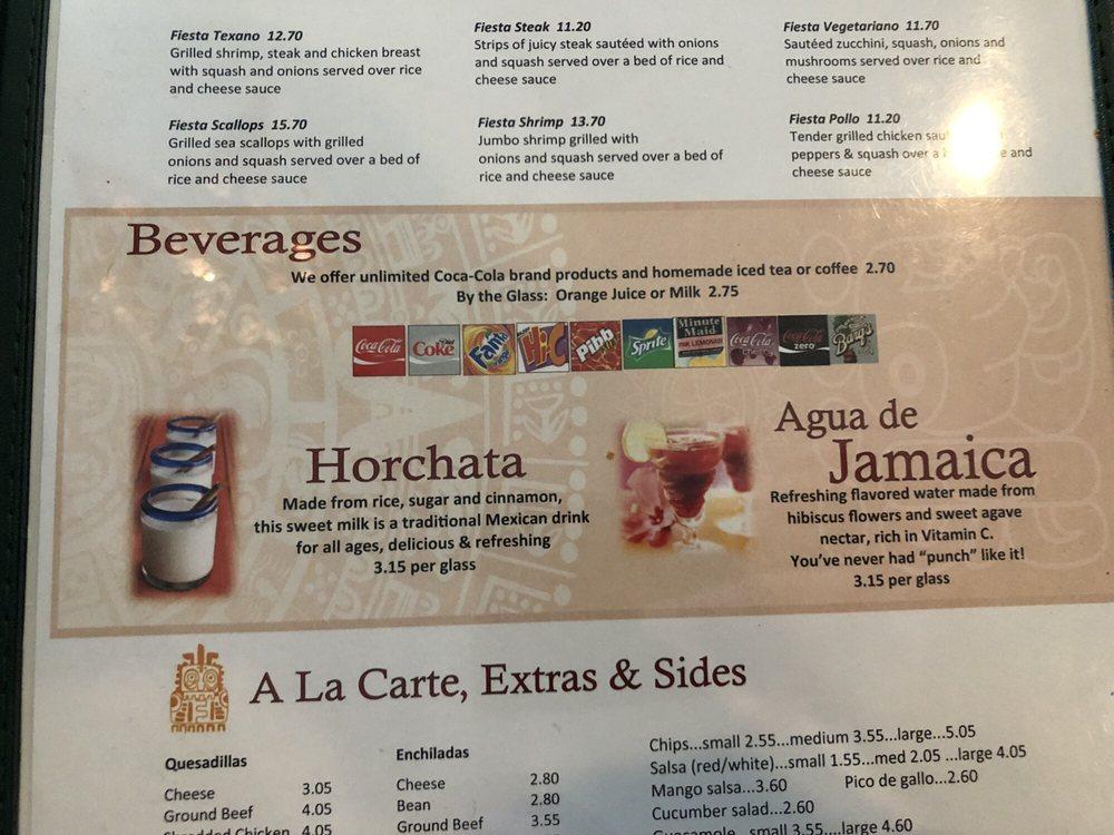 Menu at Tequila Grill & Cantina pub & bar, Charlotte Hall