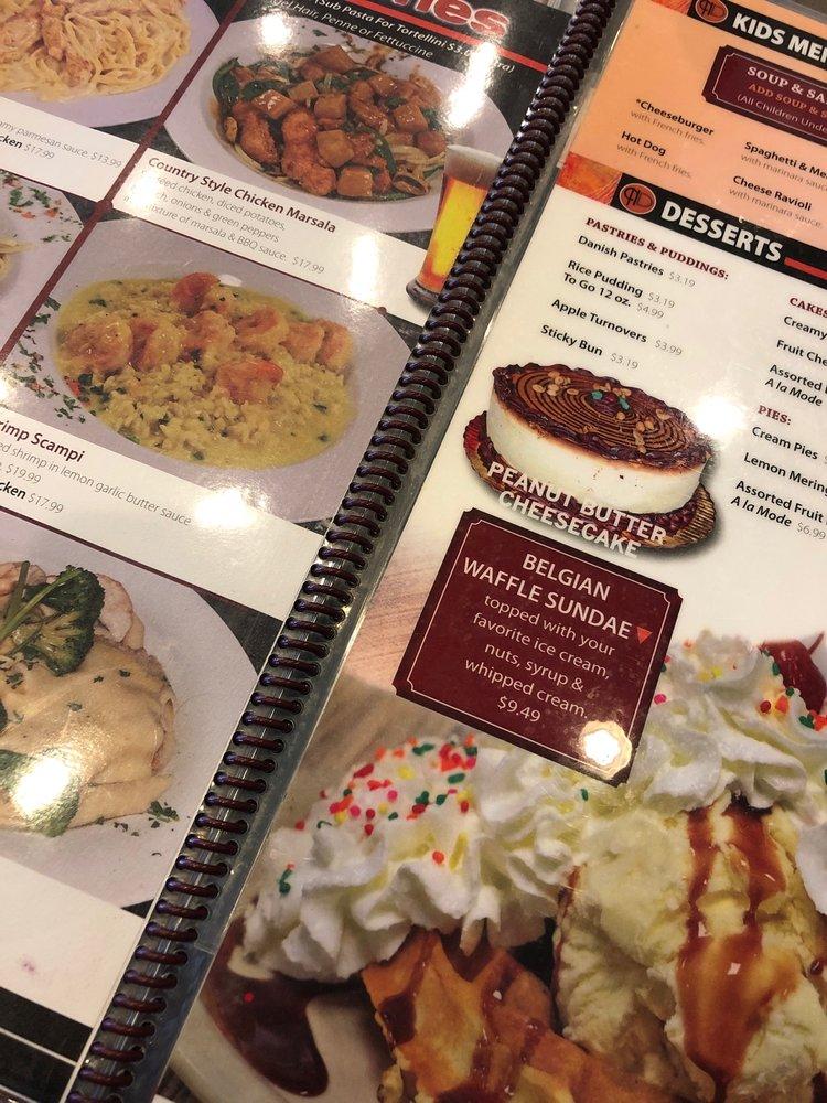 Menu at Nazareth Diner restaurant, Nazareth