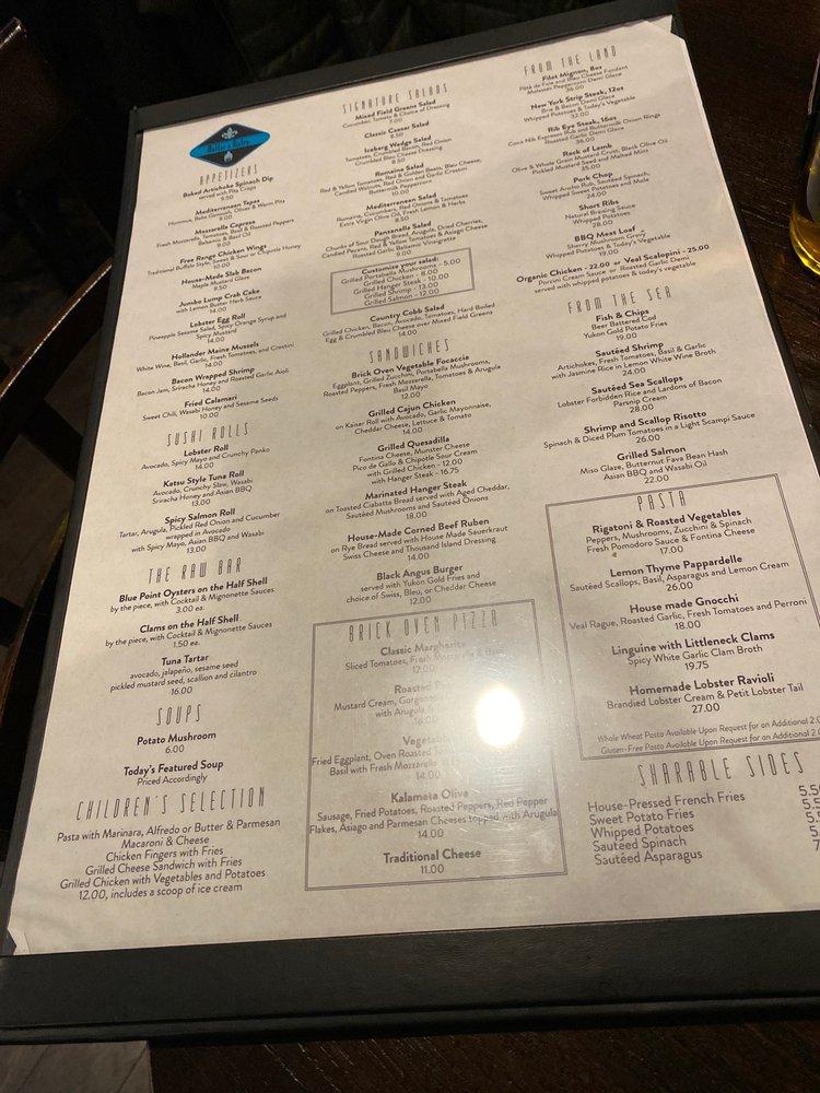 Menu at Mattar's Bistro restaurant, Allamuchy Township, County Rd 517