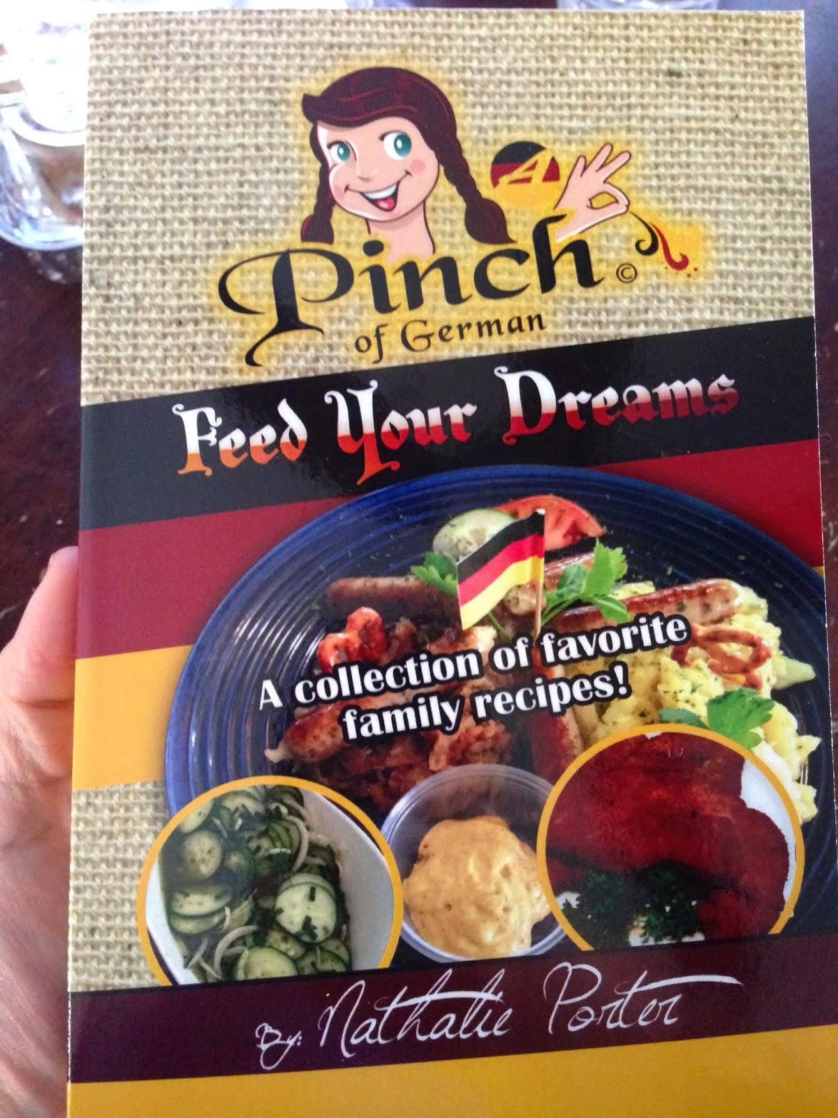 A Pinch of German in Manchester Restaurant menu