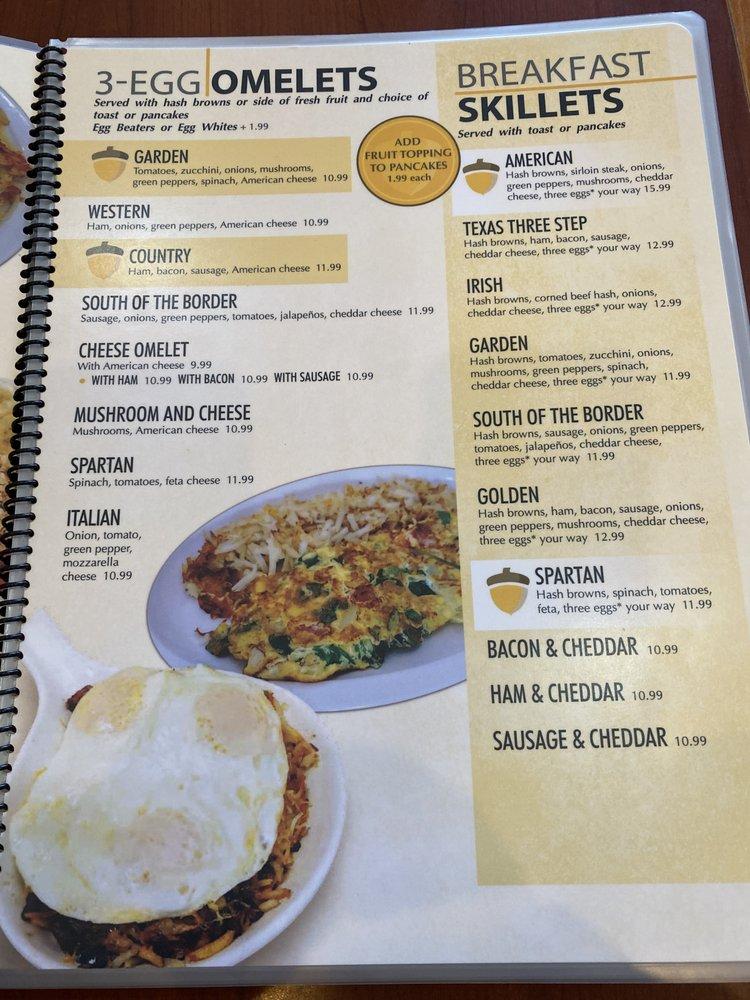 Menu At Golden Oak Pancake House Restaurant Edwardsville   R239 Menu Golden Oak Pancake House 2022 12 2 