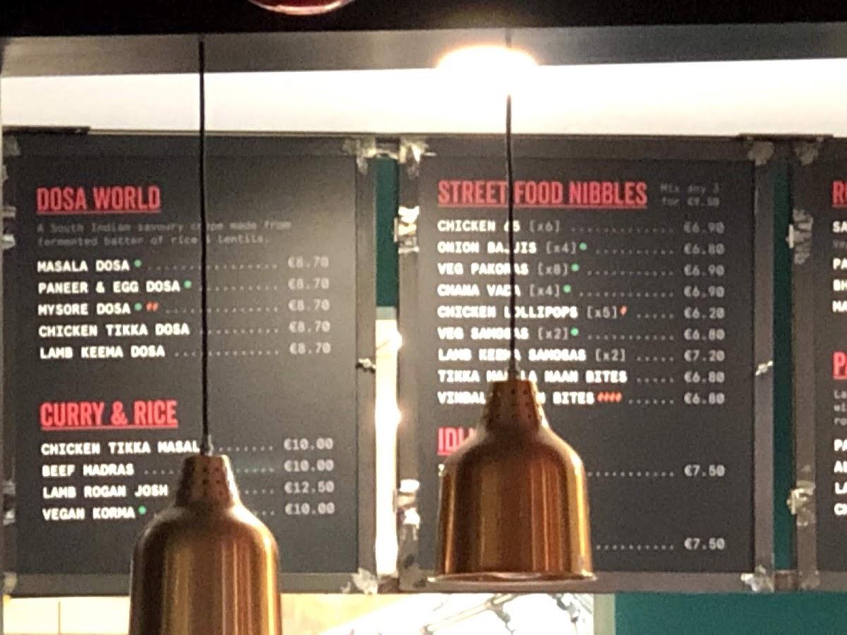 Menu at Carob Tree Food Court restaurant, Saint Julian's