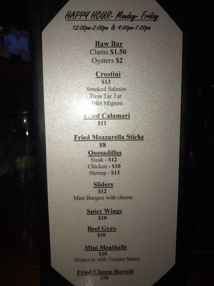 Menu at Blackstones Grille steakhouse, Fairfield