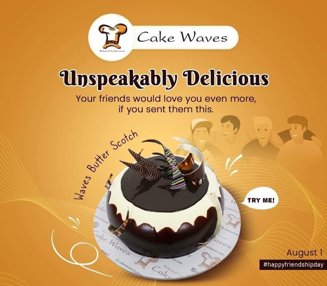 Waves Vanilla Cake – Cake Waves