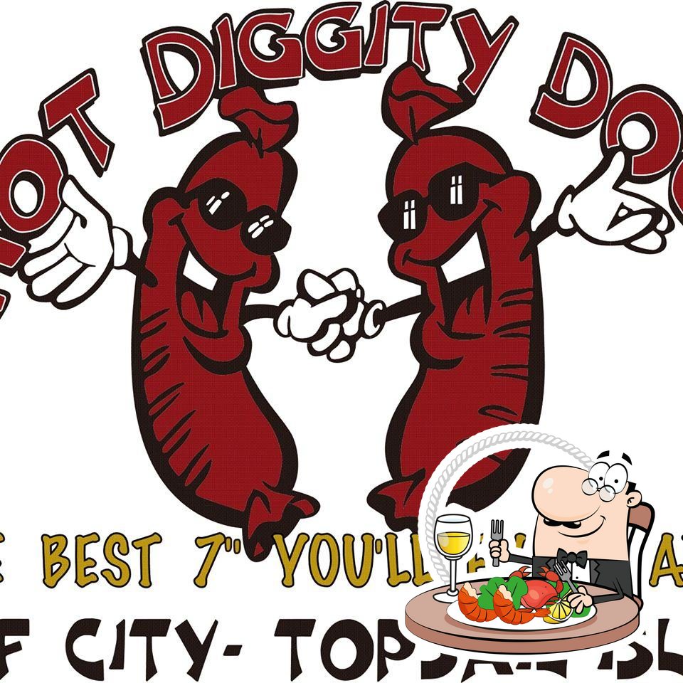 HOT DIGGITY DOGZ in Surf City Restaurant menu and reviews