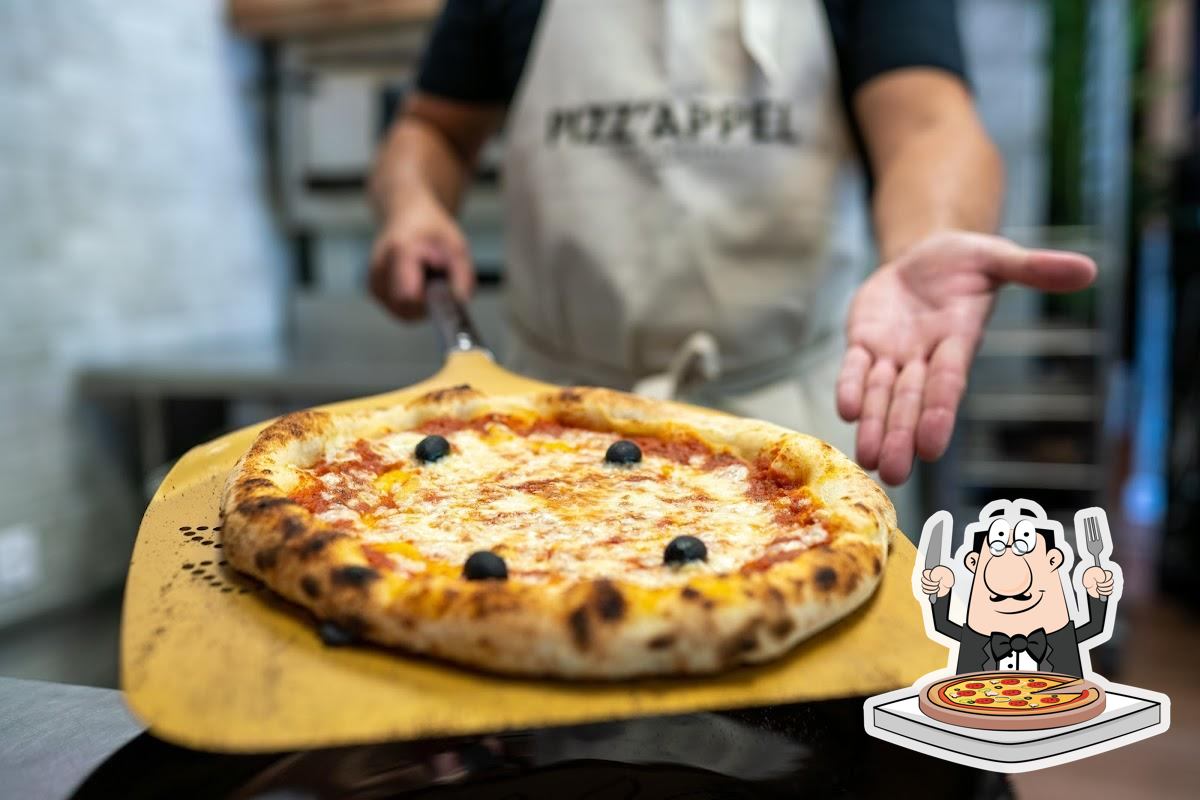 PIZZ'APPEL • CROIX ROUSSE pizzeria, Lyon, 61 Bd des Canuts Menu du