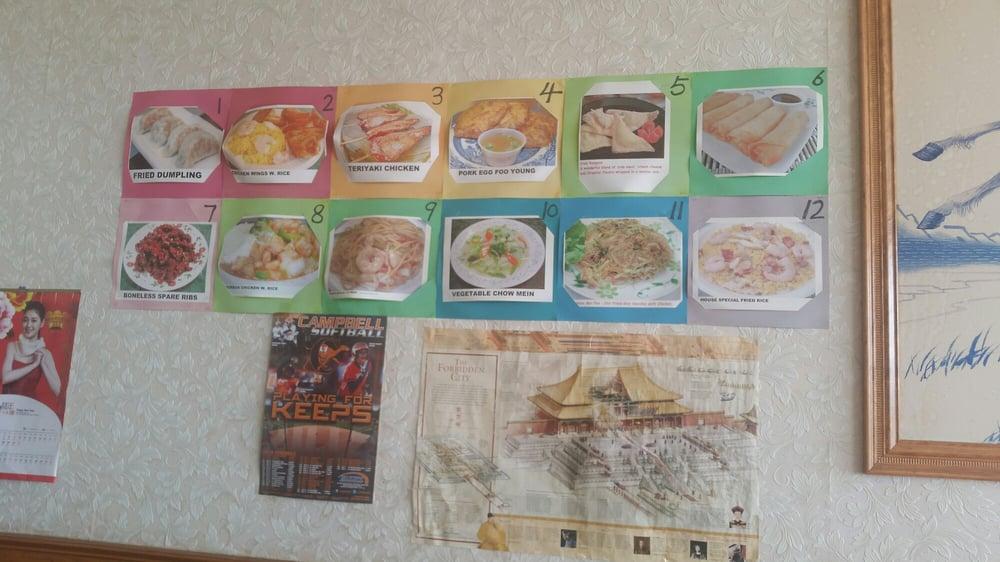 Menu at Rainbow Garden Chinese Restaurant, Lillington