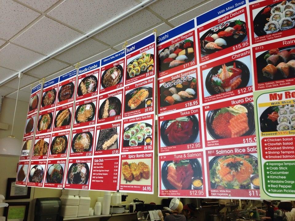 Menu at One World Market restaurant, Indianapolis