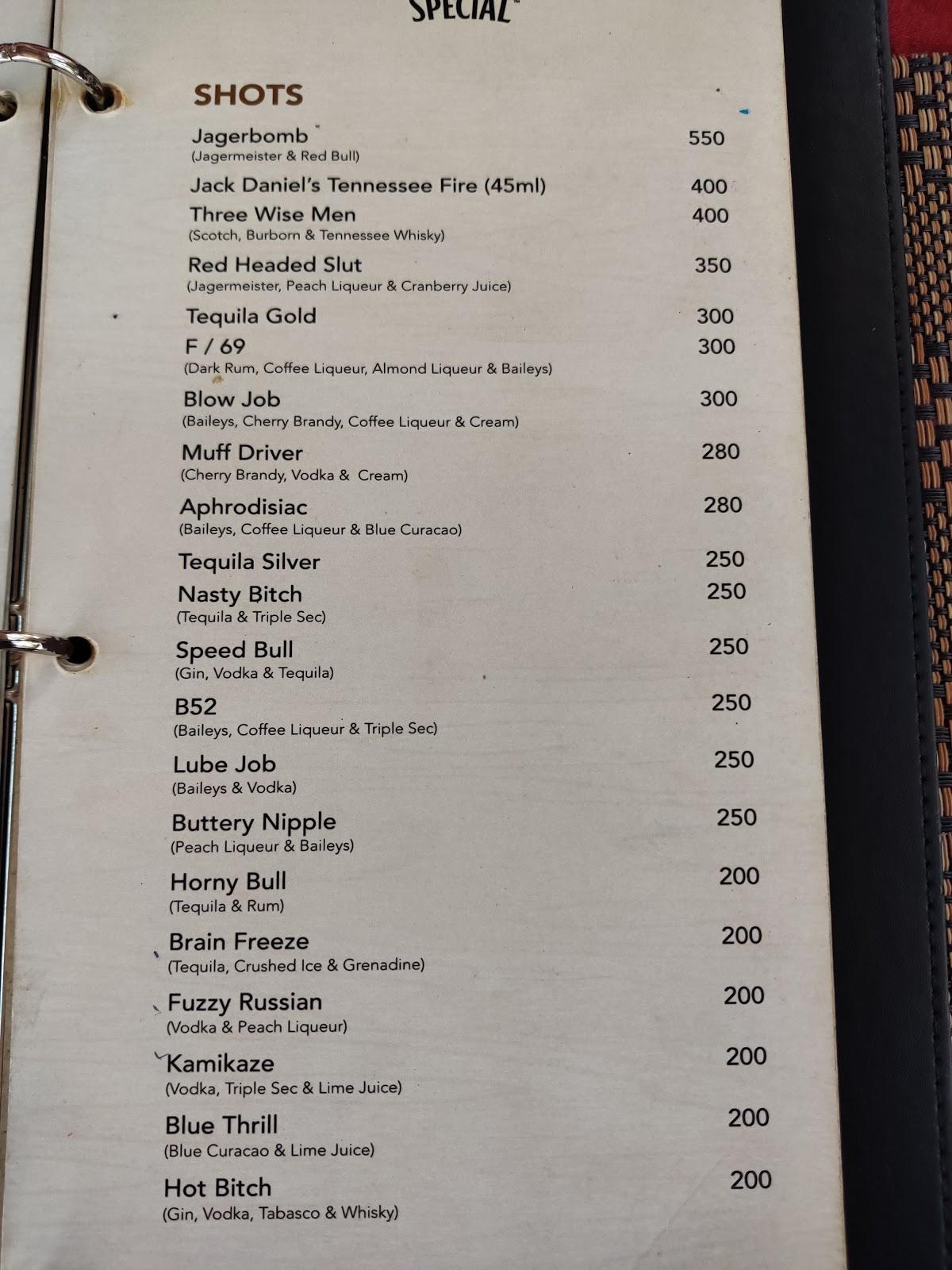 Menu at De Candolim Deck Restaurant & Bar, Candolim, GQ79+88G Calangute ...