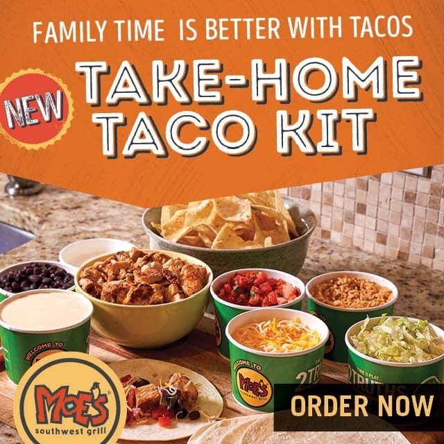 Menu at Moe's Southwest Grill restaurant, Daphne, US-98 APT 102