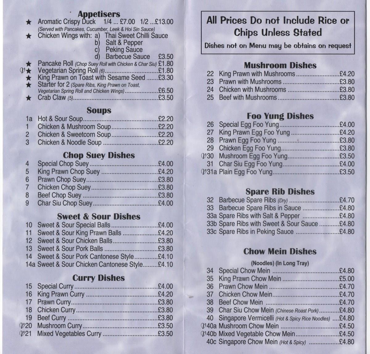 Menu At Wah Sing Take Away Fast Food Sheffield   R24d Wah Sing Take Away Menu 2021 08 1 