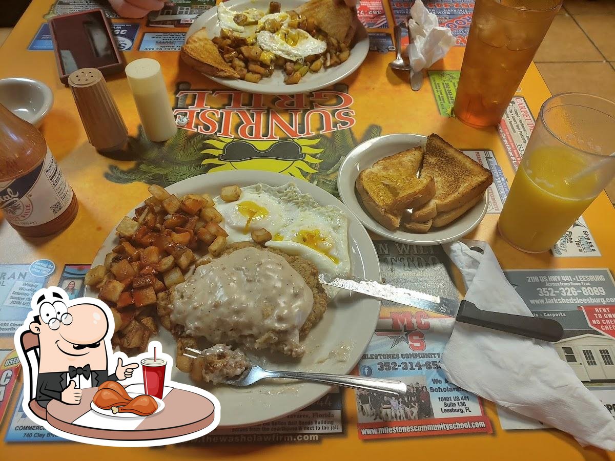 Sunrise Grill in Tavares Restaurant menu and reviews
