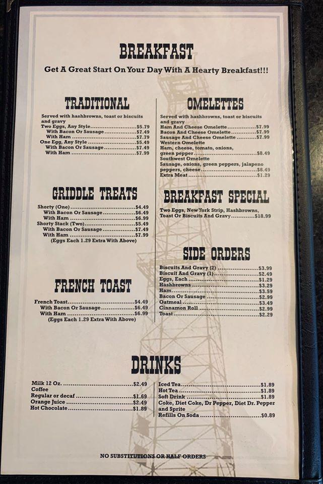 Menu At Tower Cafe Okarche 411 Main St menu-at-tower-cafe-okarche-411-main-st