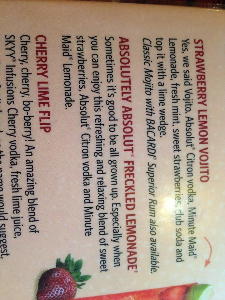 Carta del restaurante Red Robin Gourmet Burgers and Brews, Puyallup