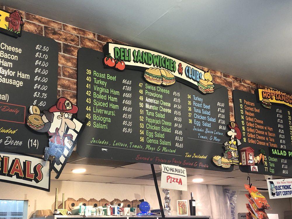 Menu at Firehouse Bagel Co cafe, Branchville