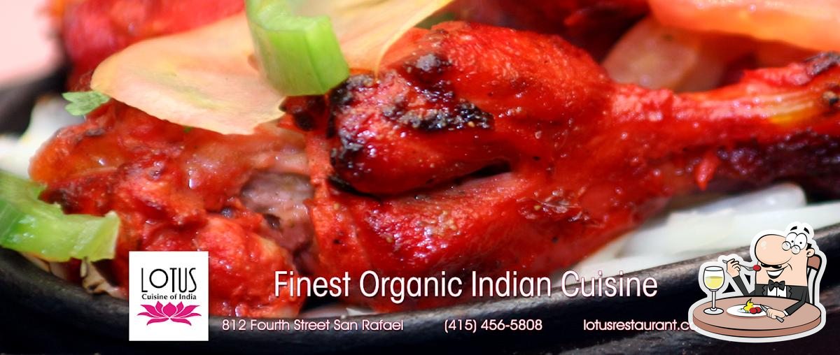 Lotus Cuisine of India in San Rafael Restaurant menu and reviews