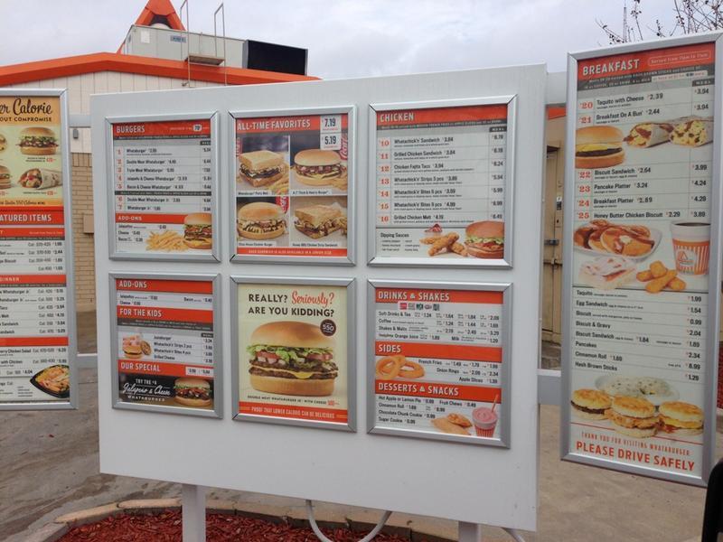 Menu At Whataburger Fast Food Victoria 509 E Rio Grande St