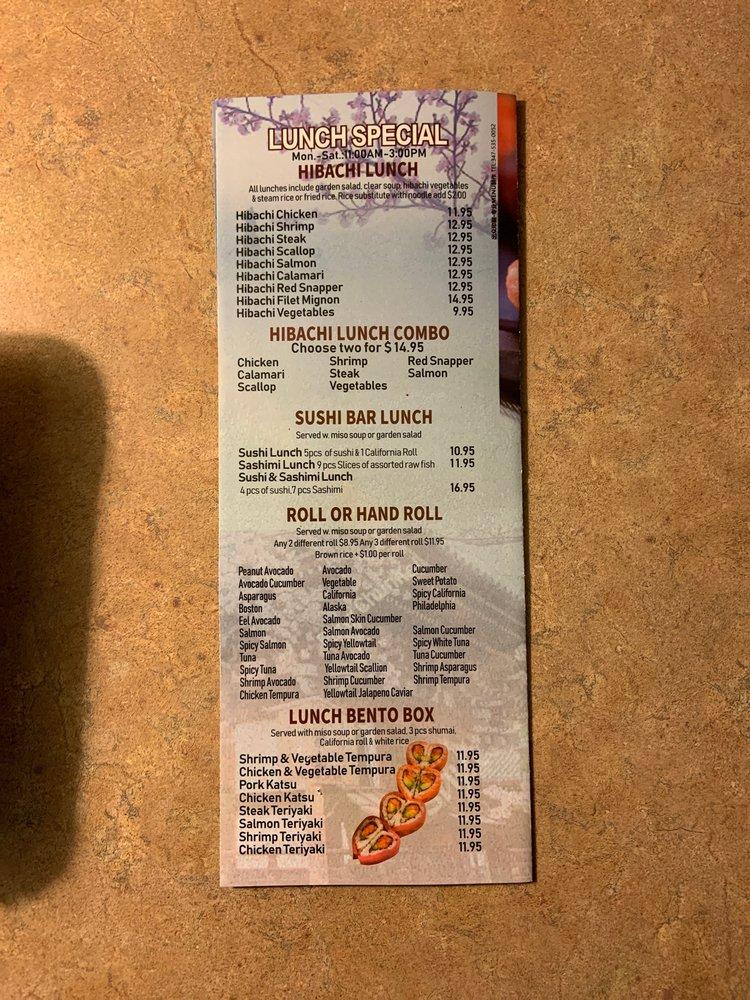 Menu at Kumo restaurant, Hamden, 218 Skiff St