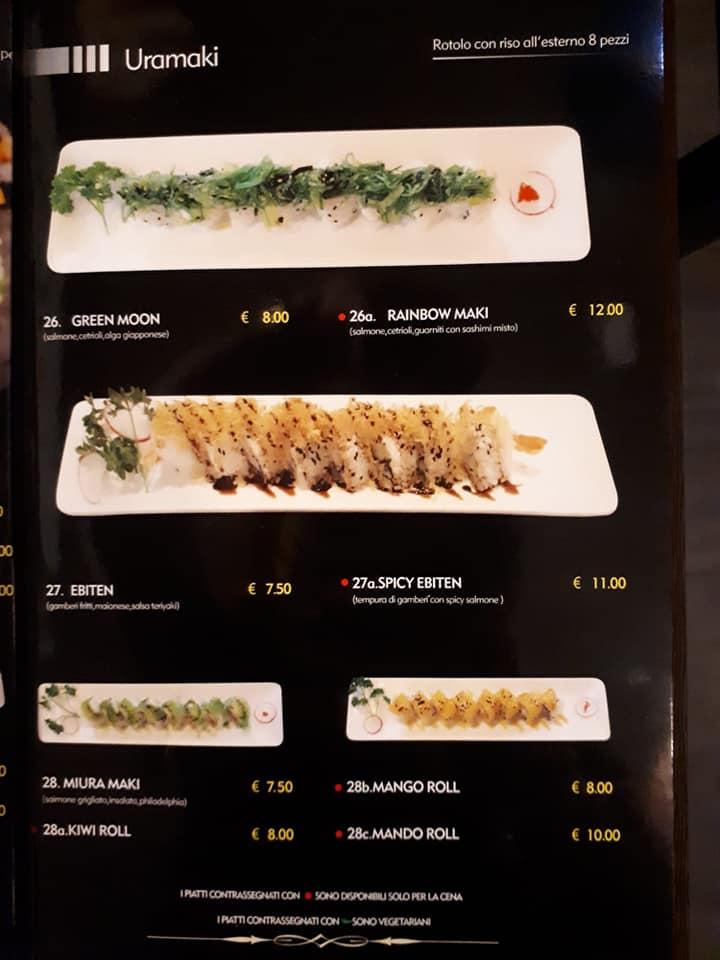 Menu di Sushi Lin 3 