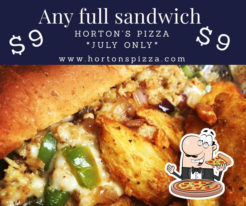 Horton's Pizza Plus in Pittsburg Restaurant menu and reviews