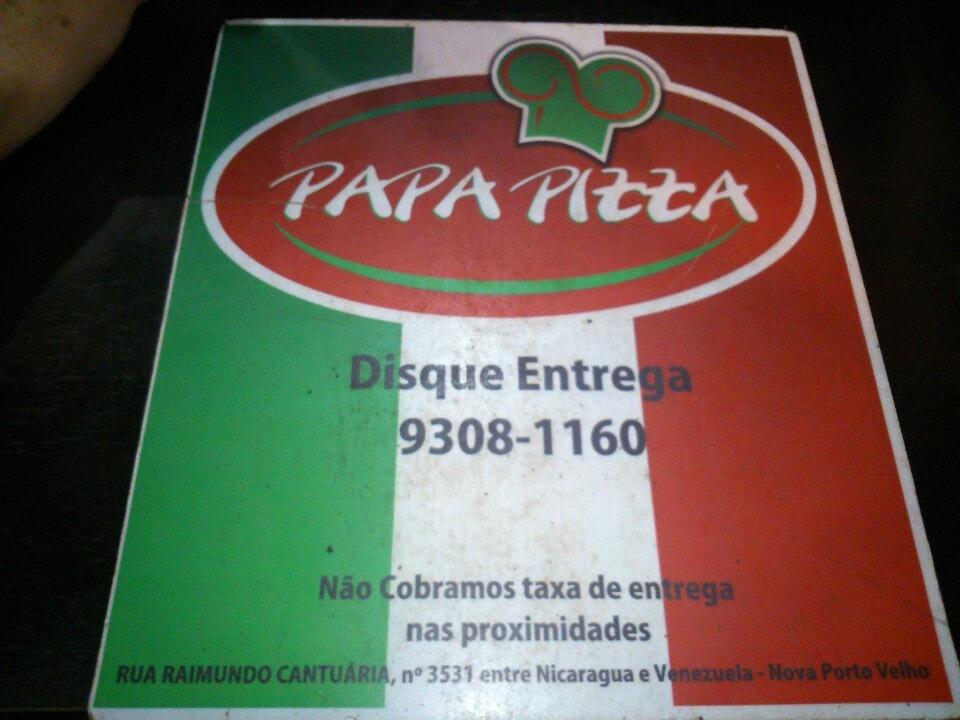 Papa Pizza pizzaria, Porto Velho - Avaliações de restaurantes