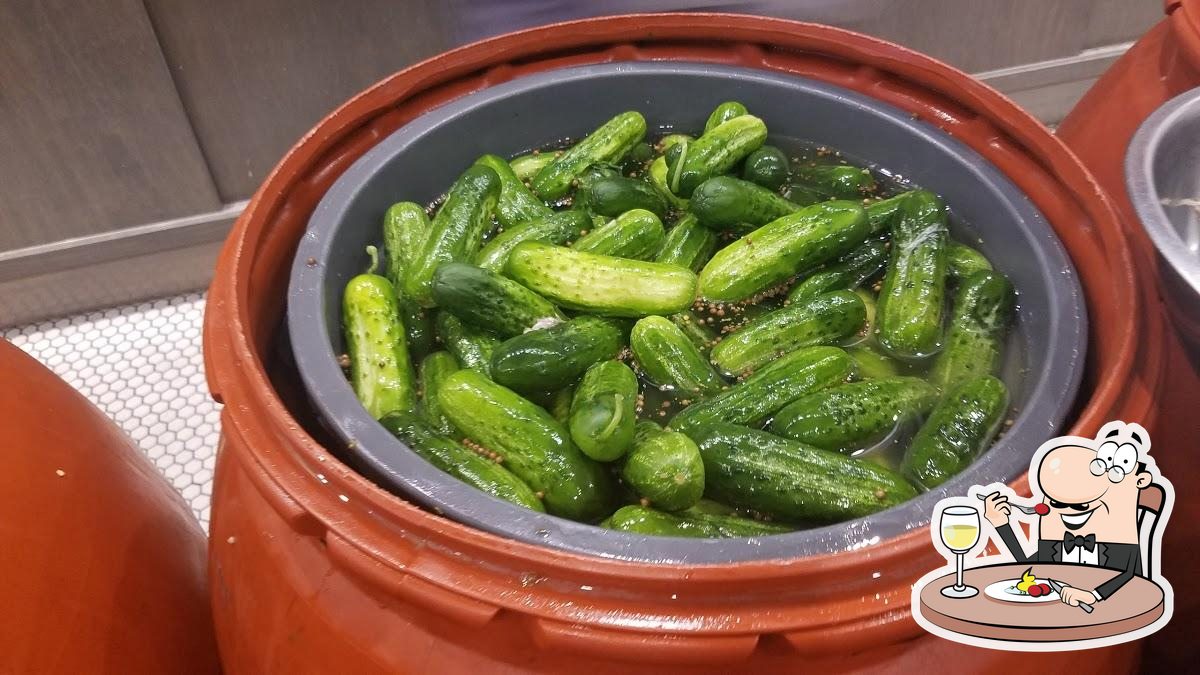 The Pickle Guys, 357 Grand St in New York City Restaurant menu and
