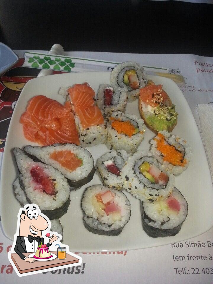 Subarashii sushi  Cardapio para almoço, Almoço, Cardápio