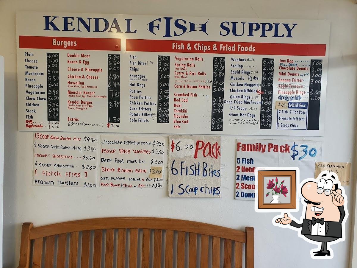 Kendal Fish and Chips in Christchurch Restaurant menu and reviews