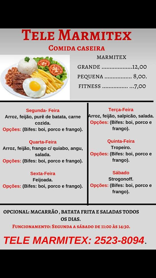 Sanduíche do Tião cardápio