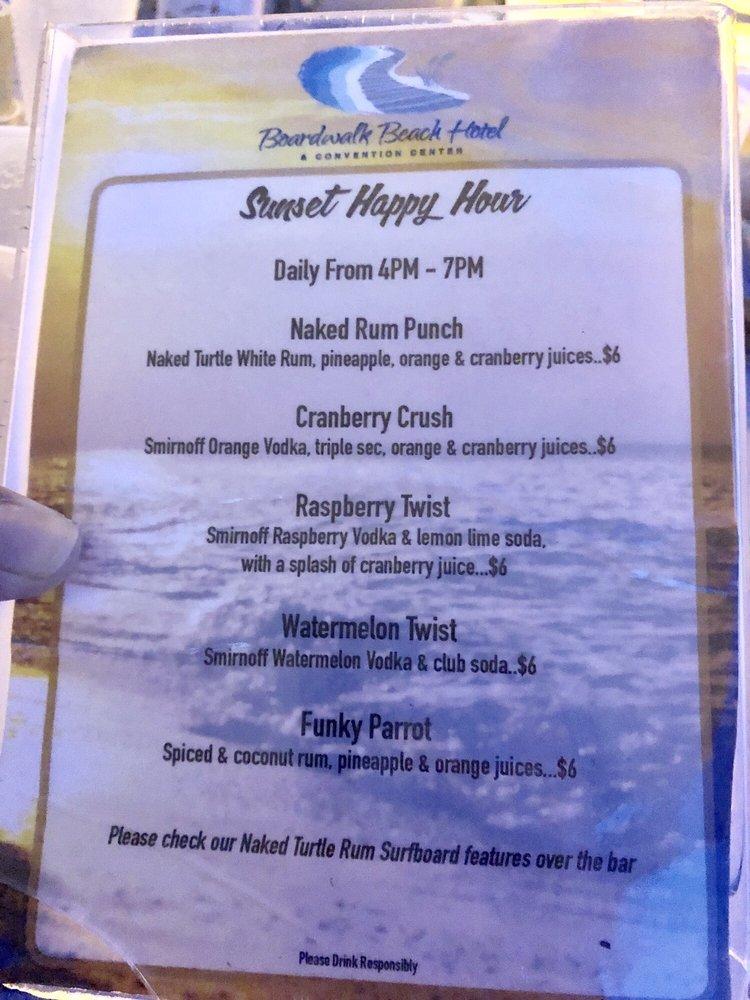 Menu at Under The Boardwalk Bar & Grill, Panama City Beach