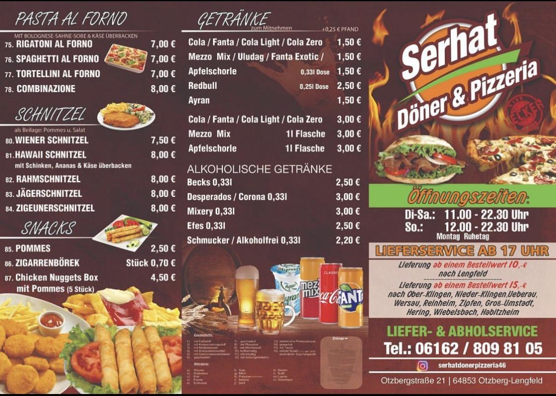 Speisekarte Von Döner Imbiss Tosun Ömer Restaurant, Tostedt – DQUSC