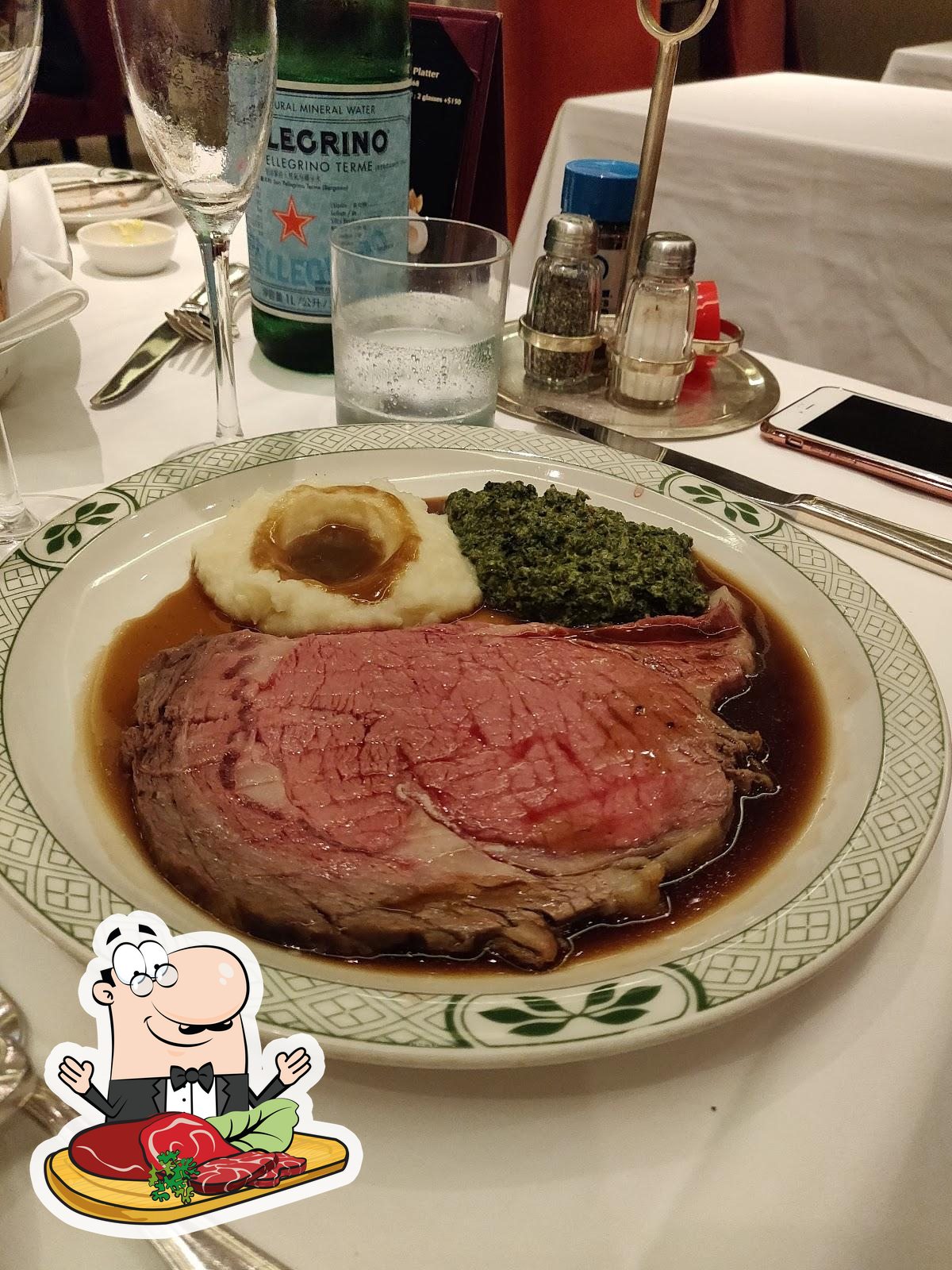 Lawry's The Prime Rib steakhouse, Hong Kong, 3/F - Restaurant menu and ...