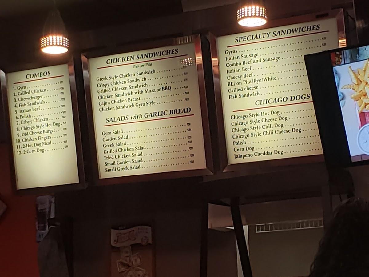 Menu at The Dog Hub restaurant, Rochelle