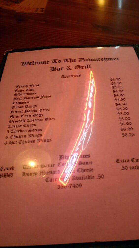 menu-at-downtowner-bar-grill-baraboo