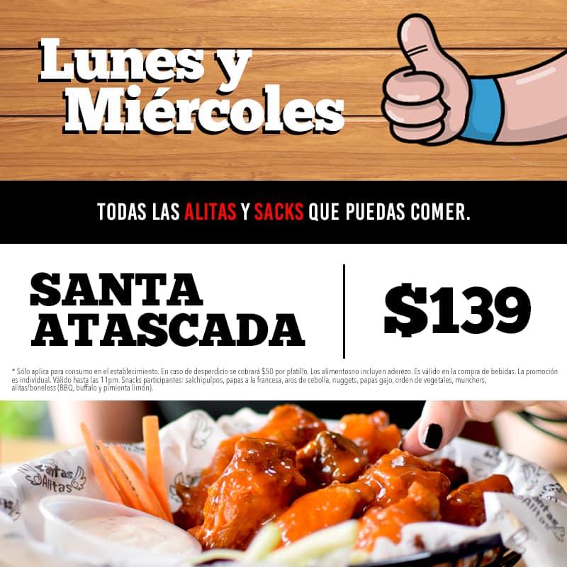 Santas Alitas Sutaj pub & bar, Guadalajara, Av Justo Corro 2152 -  Restaurant reviews